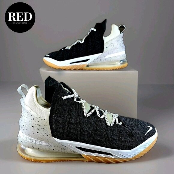 nike lebron 18 blackwhite